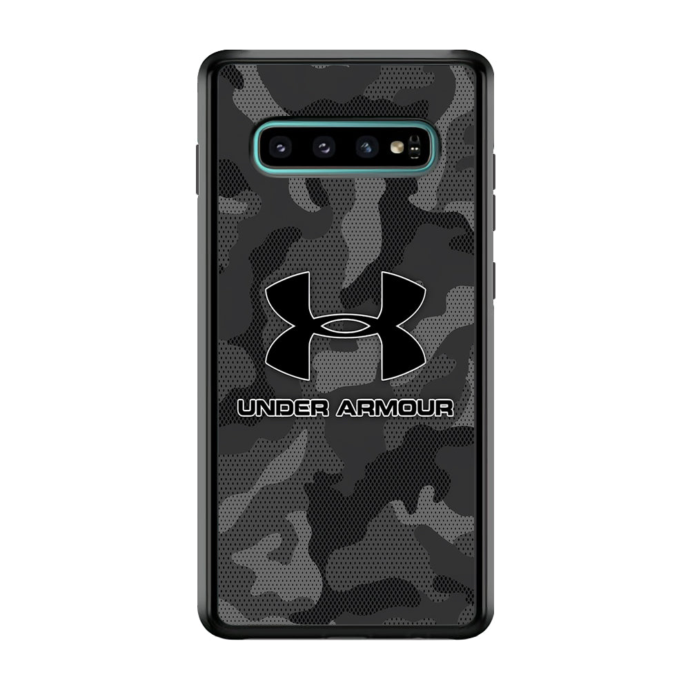 Under Armour Black Camo Samsung Galaxy S10 Plus Case | Slim Rubber Case for Samsung Galaxy S10 Plus