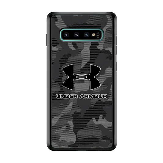 Under Armour Black Camo Samsung Galaxy S10 Plus Case | Slim Rubber Case for Samsung Galaxy S10 Plus