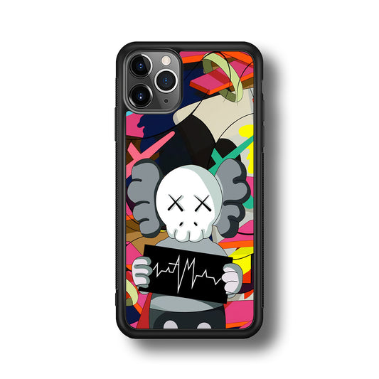 Kaws Signature to The World iPhone 11 Pro Max Case | Slim Rubber Case for iPhone 11 Pro Max