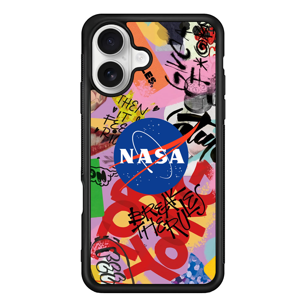 Nasa The Freedom Soul iPhone 16 Plus Case – Slim Fit Protective Phone Case