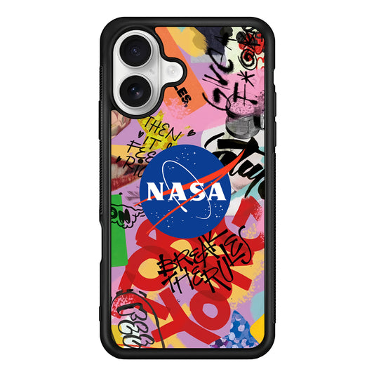Nasa The Freedom Soul iPhone 16 Plus Case – Slim Fit Protective Phone Case