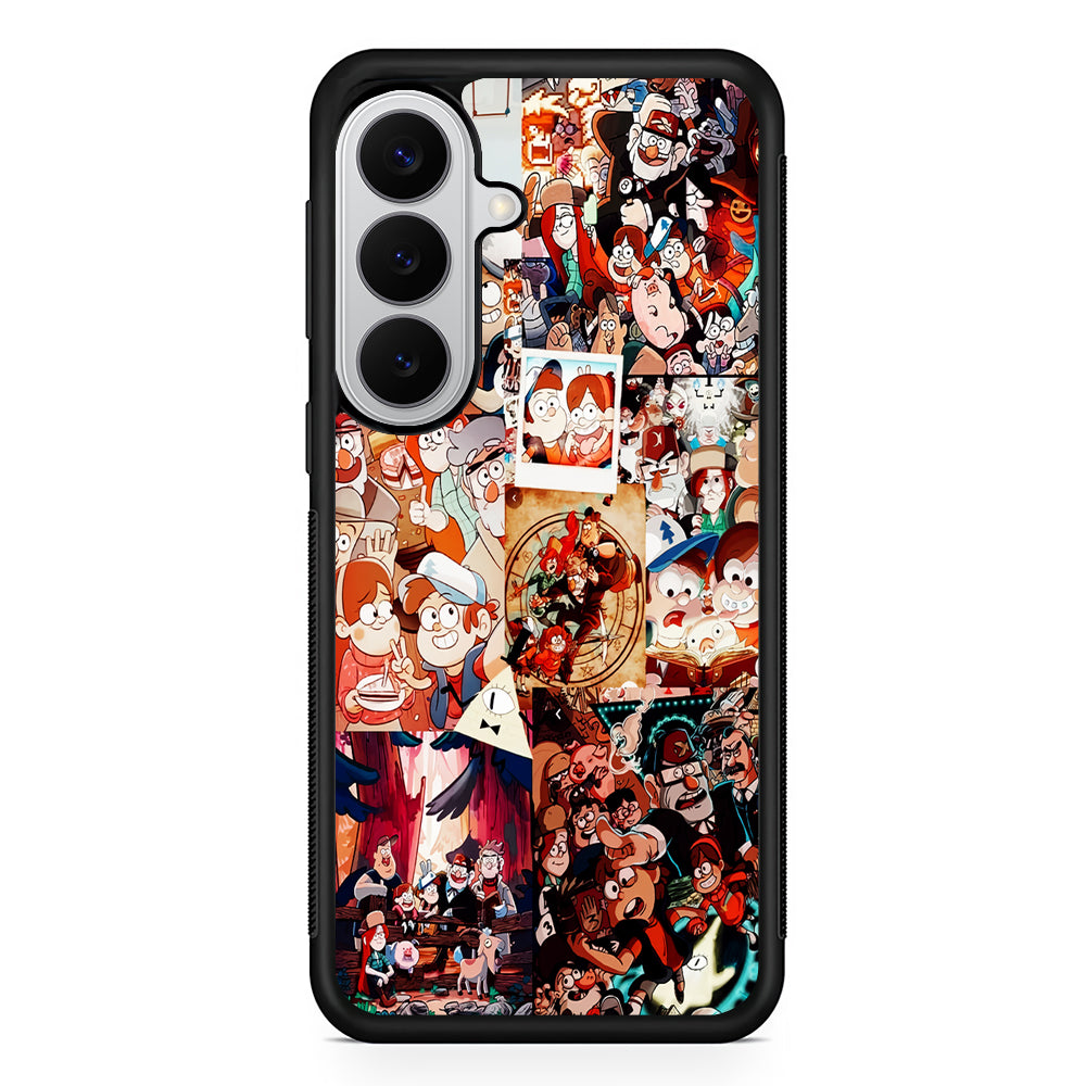 Gravity Falls Aesthetic Collage Samsung Galaxy S26 Case | Protective Rubber Cover