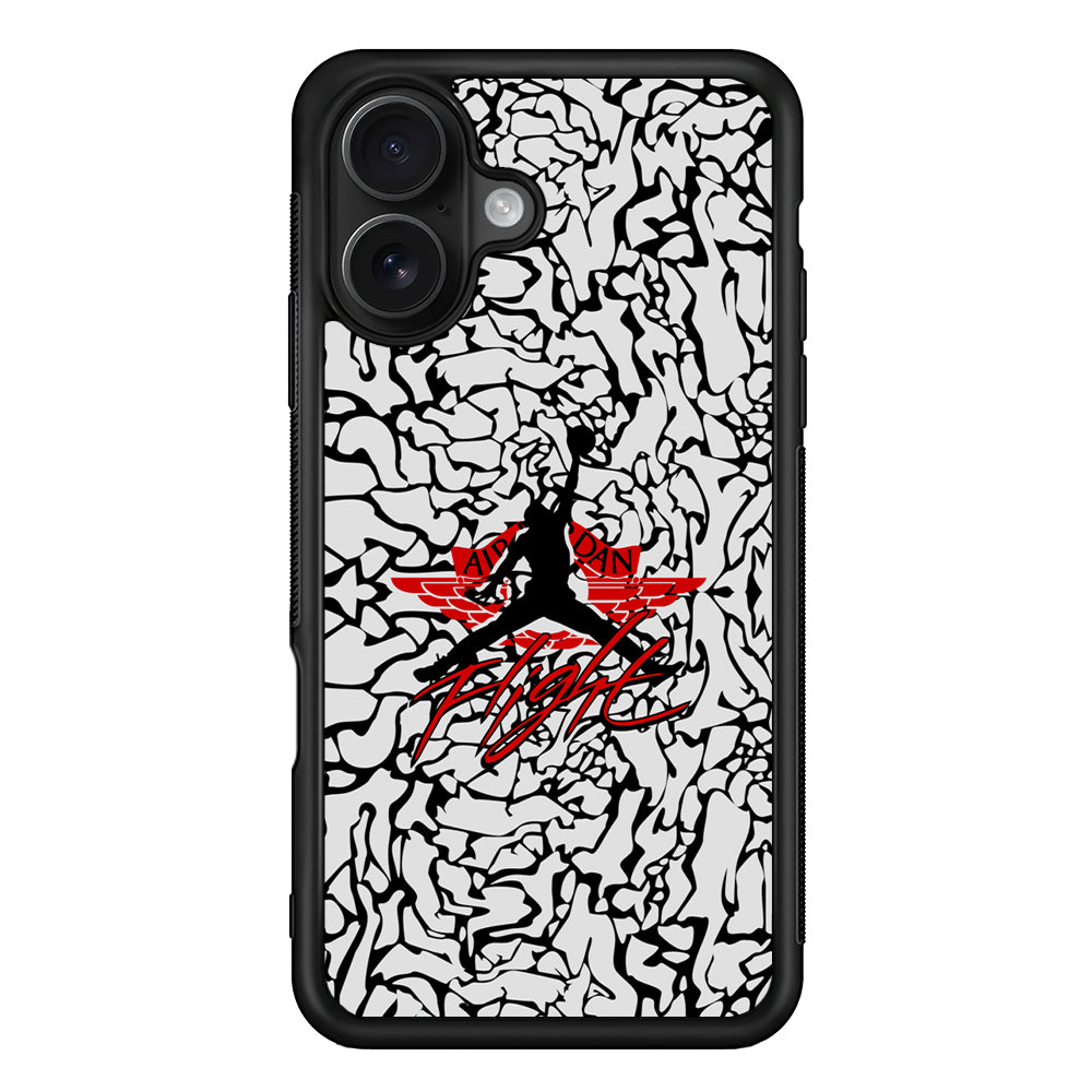 Air Jordan Endemic Patern iPhone 16 Case - Oxvistore