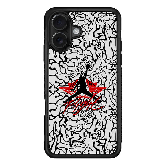 Air Jordan Endemic Patern iPhone 16 Case - Oxvistore