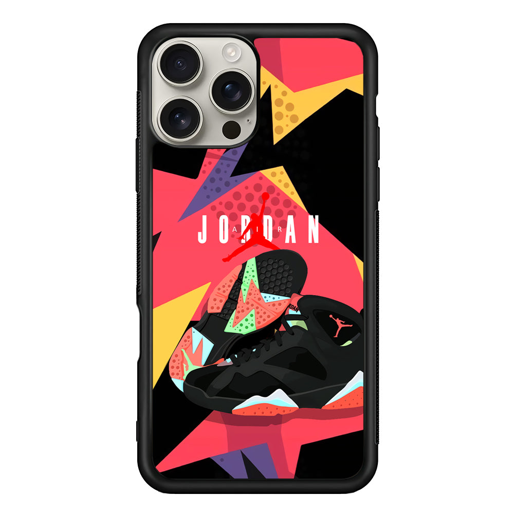 Air Jordan Milestones of Scramble iPhone 16 Pro Max Case | Durable Everyday Protective Cover