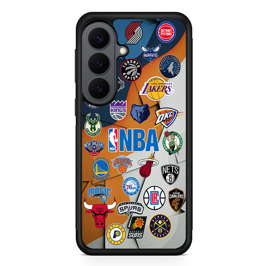 NBA Team Samsung Galaxy S26 Plus Case | Slim Rubber Case for Samsung Galaxy S26 Plus