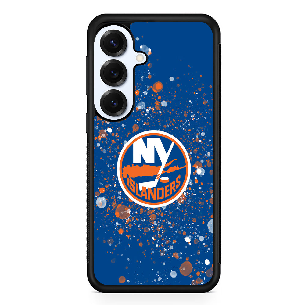 New York Islanders Art Samsung Galaxy S25 Plus Case | Slim Rubber Cover for Samsung Galaxy S25 Plus