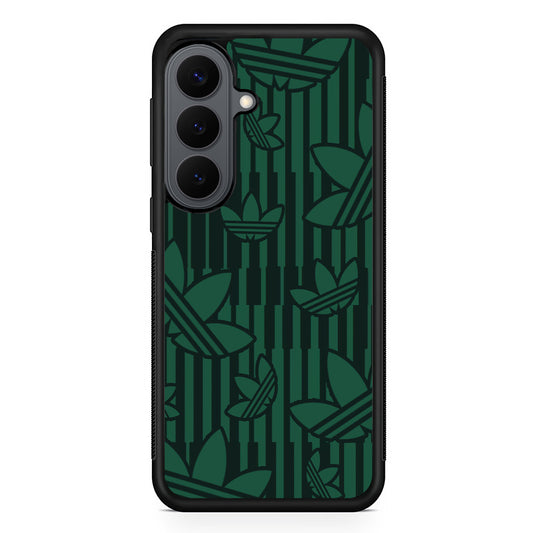 Adidas Dark Green Pattern Samsung Galaxy S26 Plus Case | Durable Samsung Galaxy S26 Plus Cover