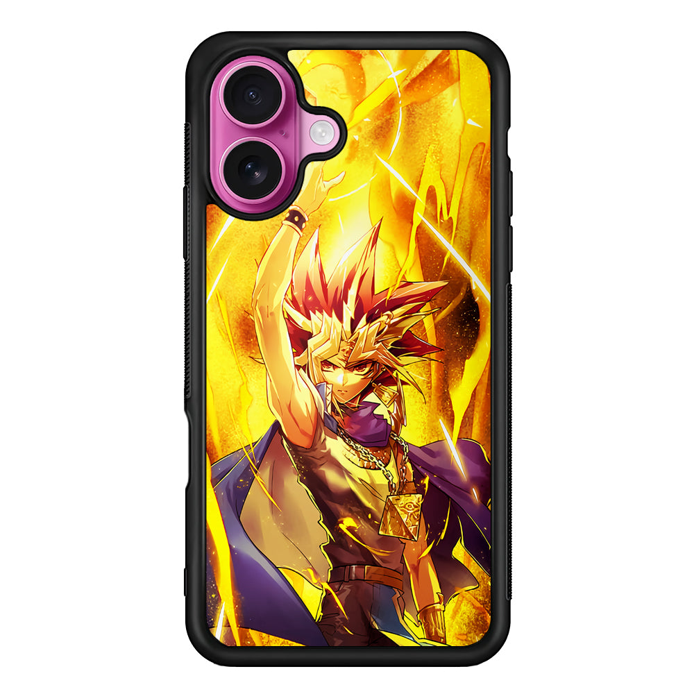 Yugi Muto Yu-Gi-Oh iPhone 17 Case | Slim Protective Rubber Phone Cover
