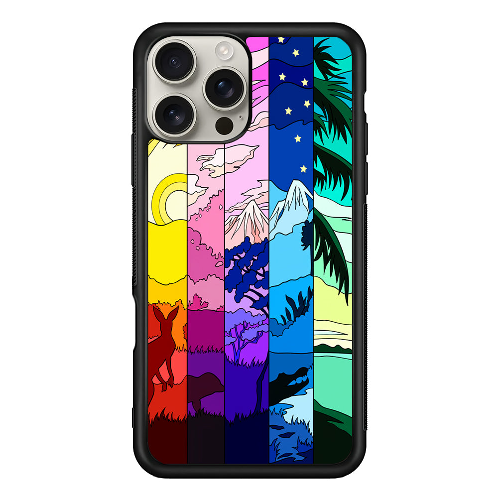 Season Difference Spectrum iPhone 16 Pro Max Case | Stylish Protective Case for iPhone 16 Pro Max