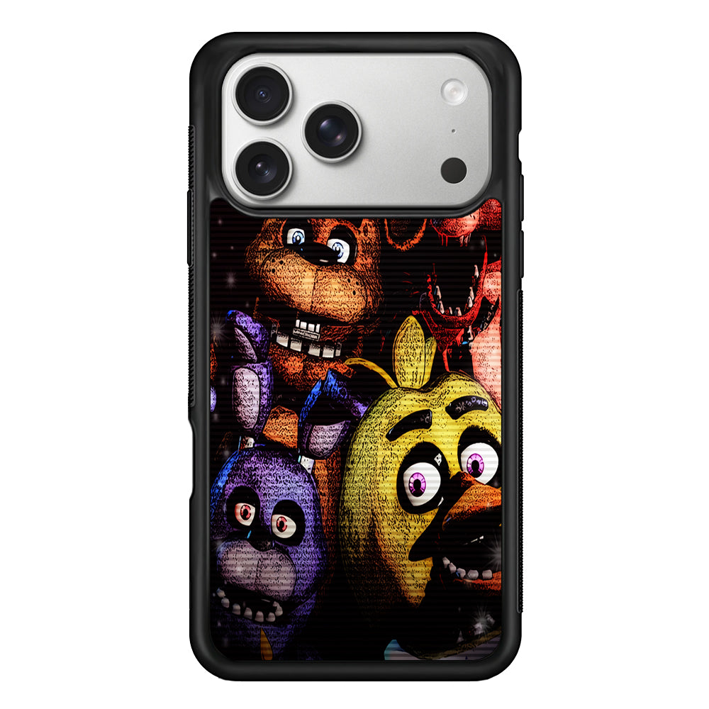 Five Nights at Freddy's Art iPhone 17 Pro Case | Slim Rubber Case for iPhone 17 Pro