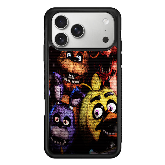 Five Nights at Freddy's Art iPhone 17 Pro Case | Slim Rubber Case for iPhone 17 Pro