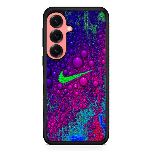 Nike Logo Color Bubbles Art Samsung Galaxy S25 Case | Slim Protective Cover for Samsung Galaxy S25