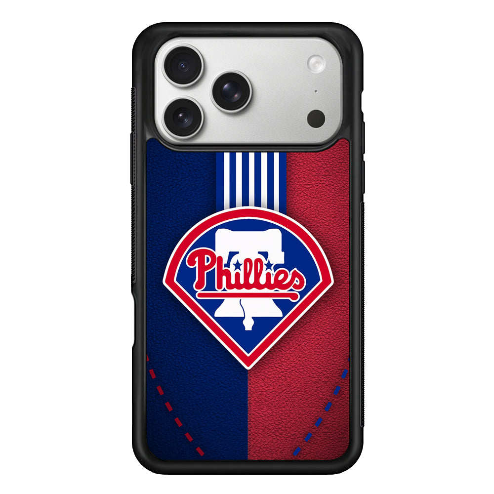 Philadelphia Phillies Logo iPhone 17 Pro Case | Slim Rubber Case for iPhone 17 Pro