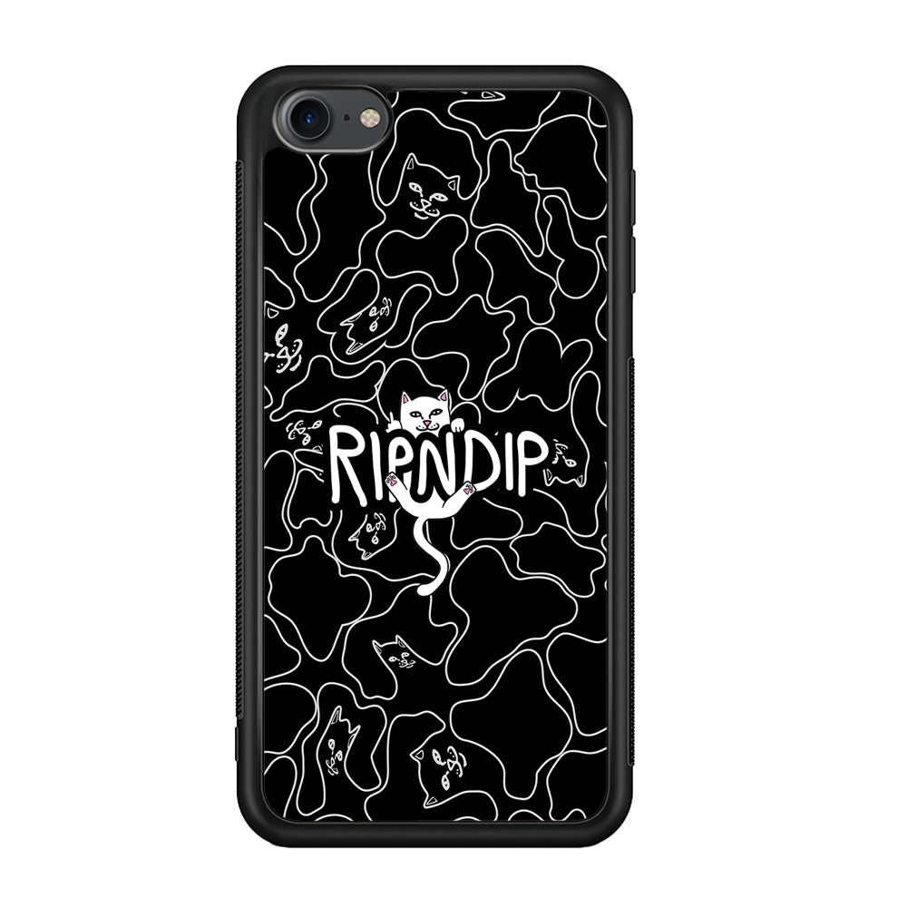 Rip N Dip Black Camo iPod Touch 6 Case | Slim Rubber Case for iPod Touch 6