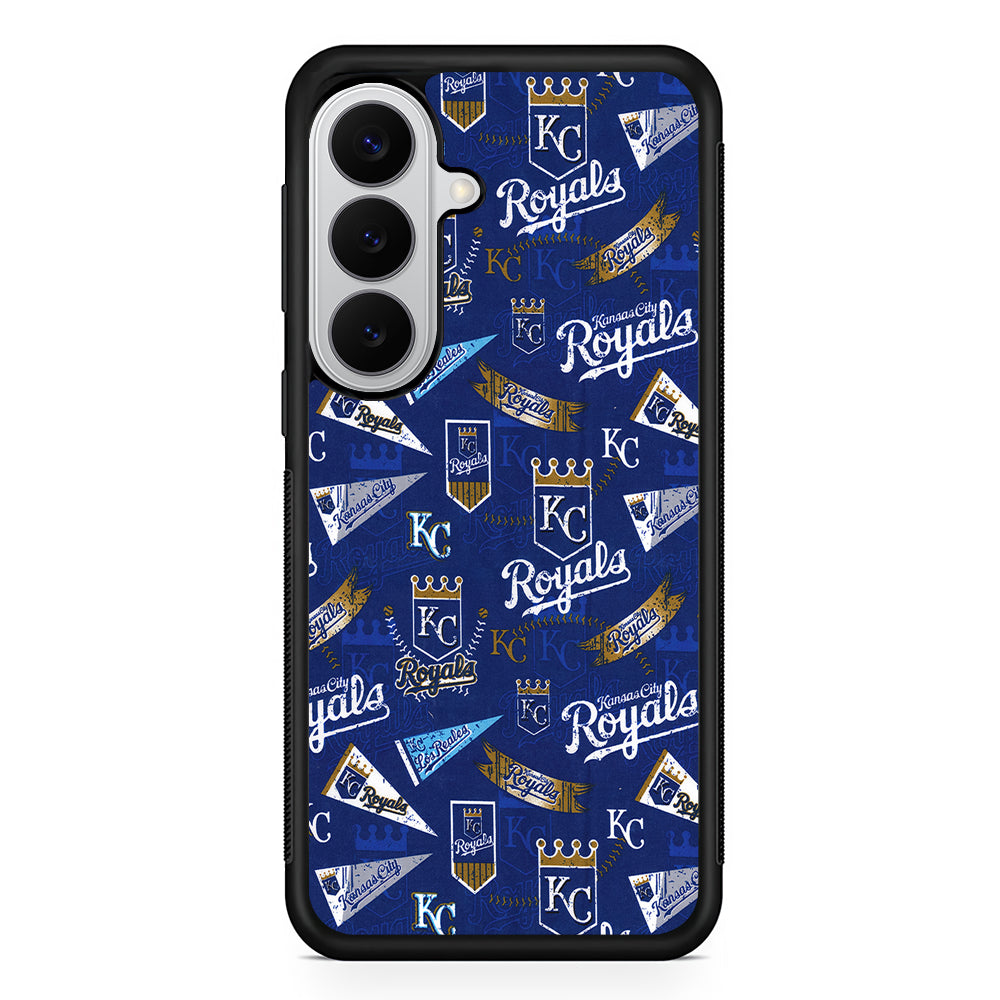 Kansas City Royals Retro Samsung Galaxy S26 Case | Protective Rubber Cover
