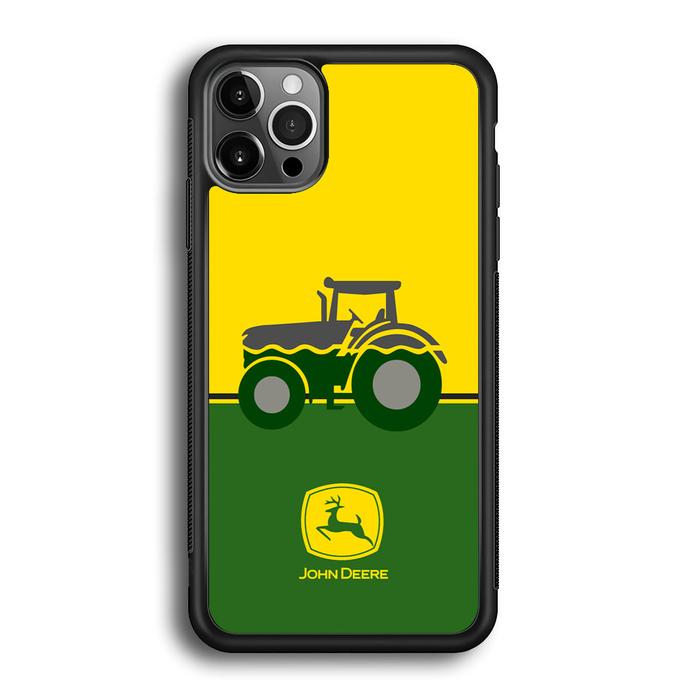 John Deere Yellow Sky iPhone 12 Pro Case | Slim Rubber Case for iPhone 12 Pro