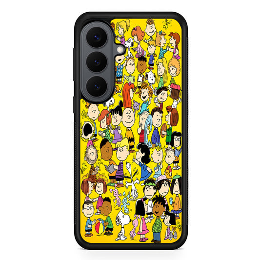 The Charlie Brown and Friends Peanuts Samsung Galaxy S26 Plus Case | Slim Rubber Case for Samsung Galaxy S26 Plus