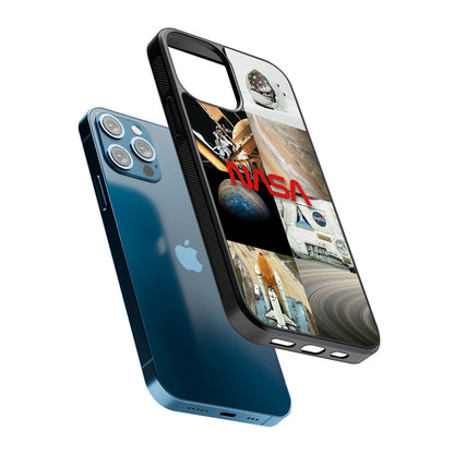 Nasa Partner In The Sky 2D Rubber Phone Case | Slim Protective Phone Case
