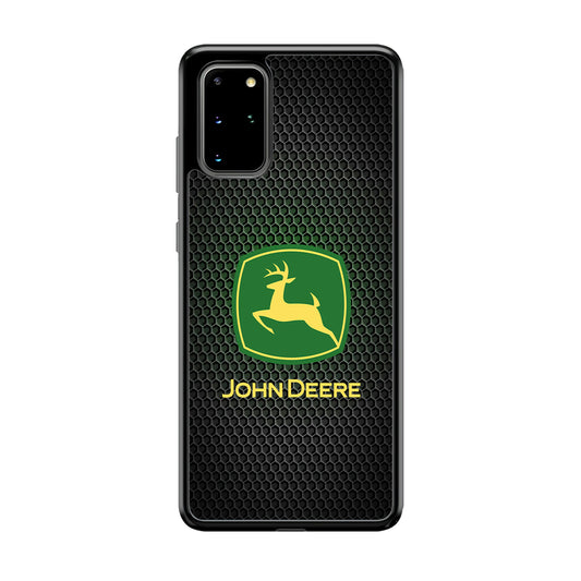 John Deere Fiber Illusion Samsung Galaxy S20 Plus Case | Slim Rubber Case for Samsung Galaxy S20 Plus