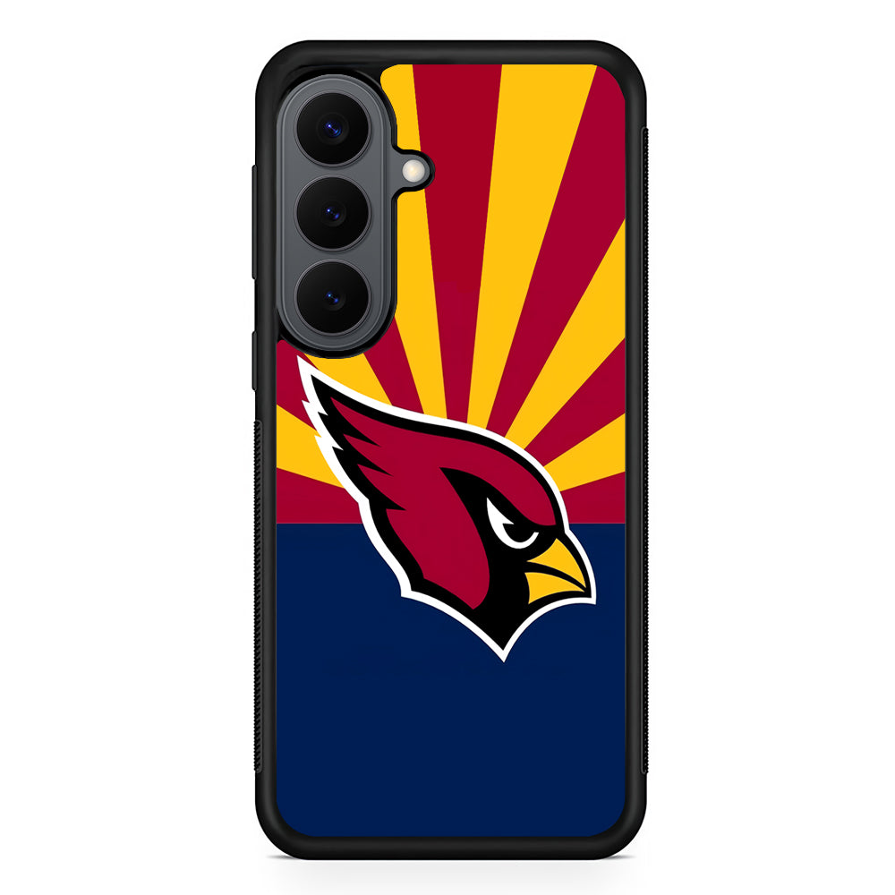 Arizona Cardinals Logo Samsung Galaxy S26 Plus Case | Slim Rubber Case for Samsung Galaxy S26 Plus