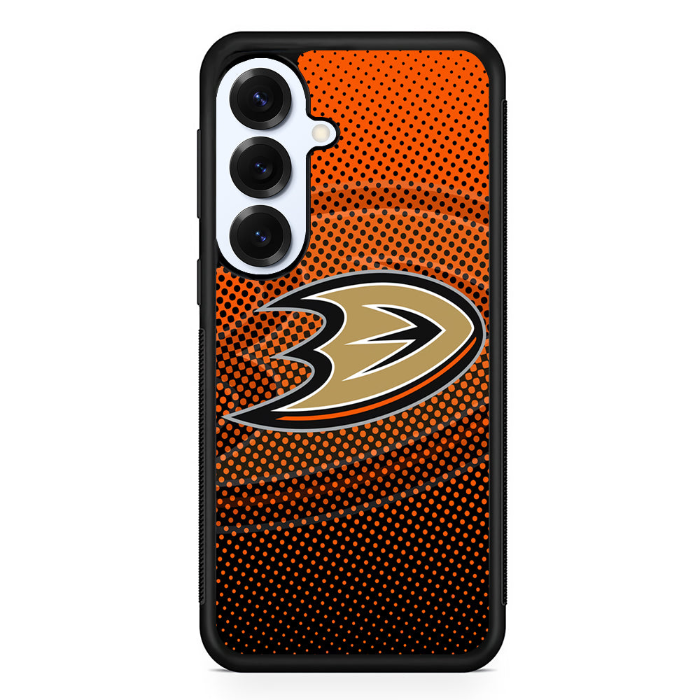 Anaheim Ducks Dot Samsung Galaxy S25 Plus Case | Slim Rubber Cover for Samsung Galaxy S25 Plus