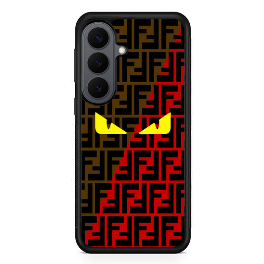 Fendi Choco Red Samsung Galaxy S26 Plus Case | Slim Rubber Case for Samsung Galaxy S26 Plus