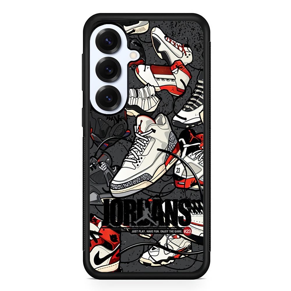 Air Jordan Play and Enjoy The Game Samsung Galaxy S25 Plus Case | Durable Samsung Galaxy S25 Plus Phone Case
