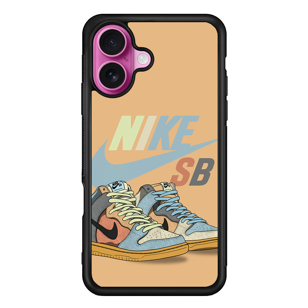 Nike SB The Gold Touch iPhone 17 Case - Slim Rubber Case for iPhone 17