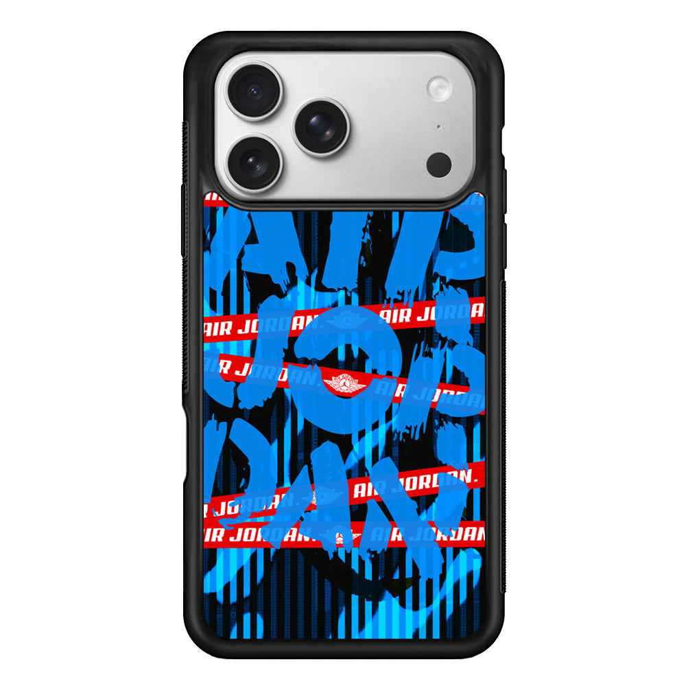 Air Jordan Line Under Water iPhone 17 Pro Case | Slim Protective Case for iPhone 17 Pro