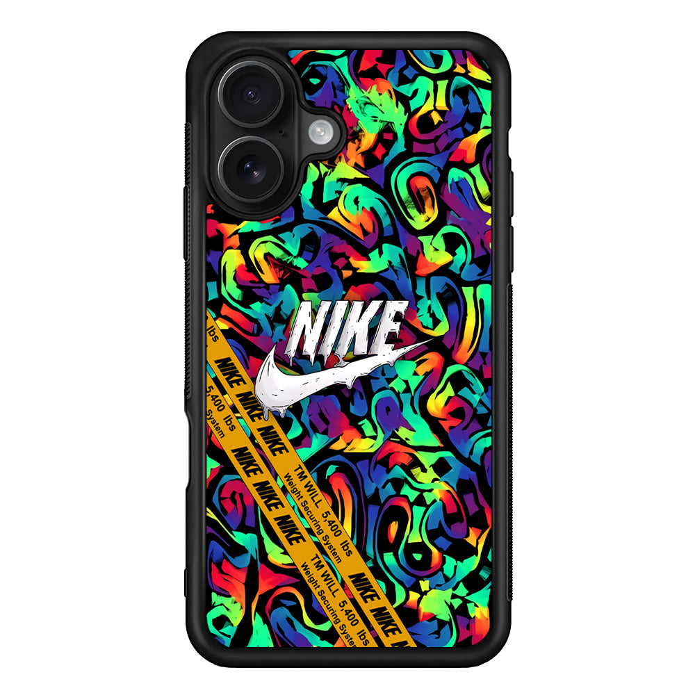 Nike Brushing The Canvas iPhone 16 Case - Oxvistore