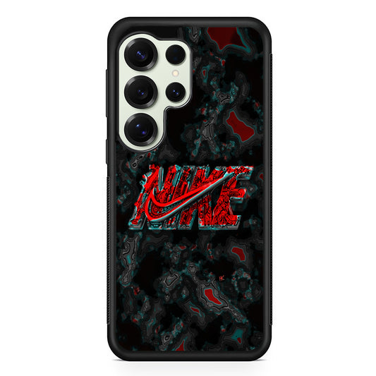 Nike Logo Marble Abstract Samsung Galaxy S25 Ultra Case | Durable Rubber Case for Samsung Galaxy S25 Ultra