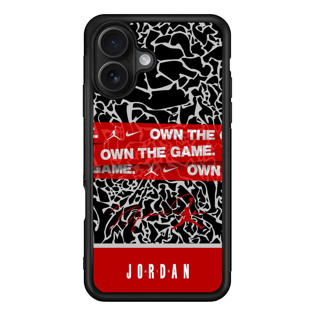Air Jordan Element of The Game iPhone 16 Case - Oxvistore