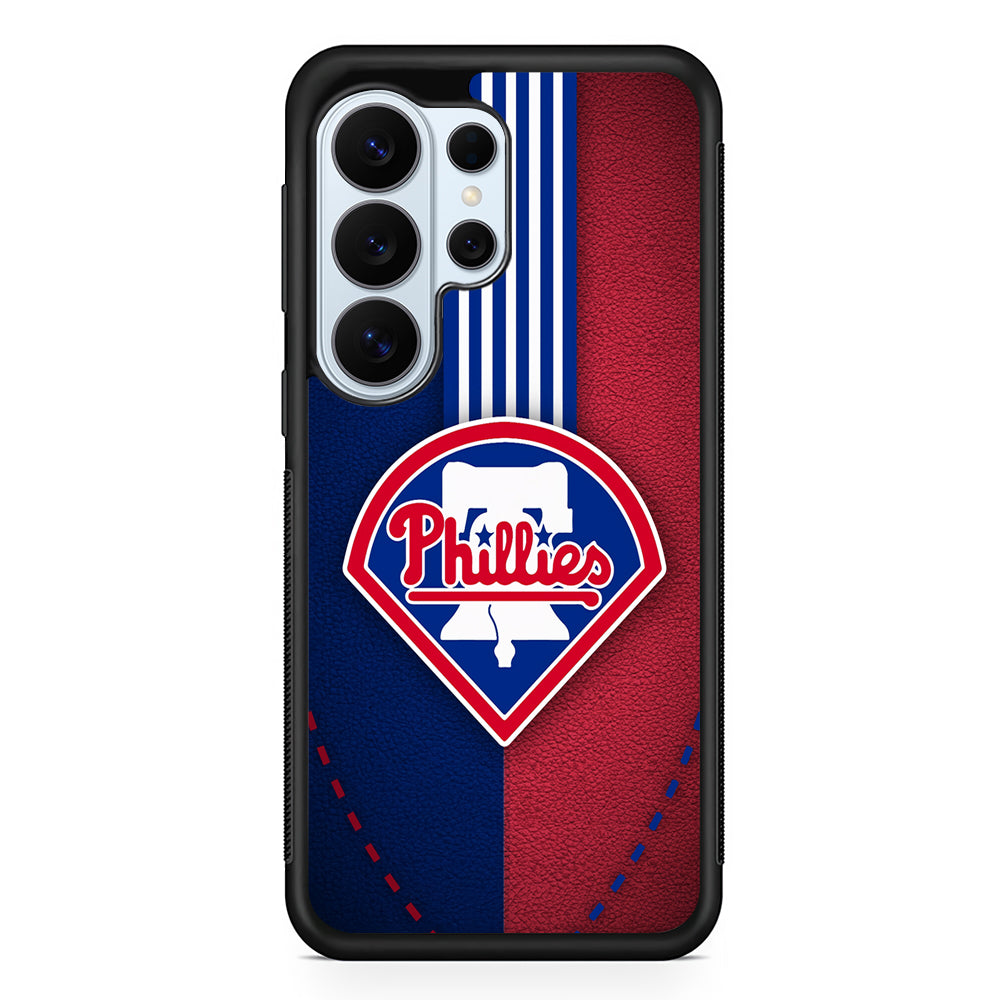 Philadelphia Phillies Logo Samsung Galaxy S26 Ultra Case | Protective Phone Cover