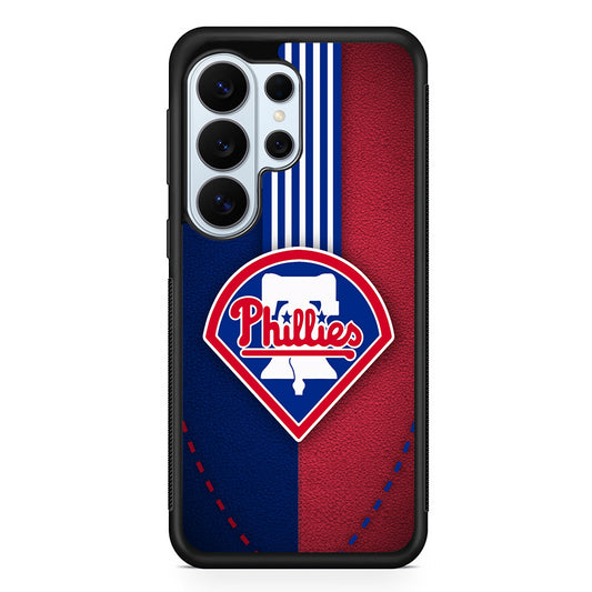 Philadelphia Phillies Logo Samsung Galaxy S26 Ultra Case | Protective Phone Cover