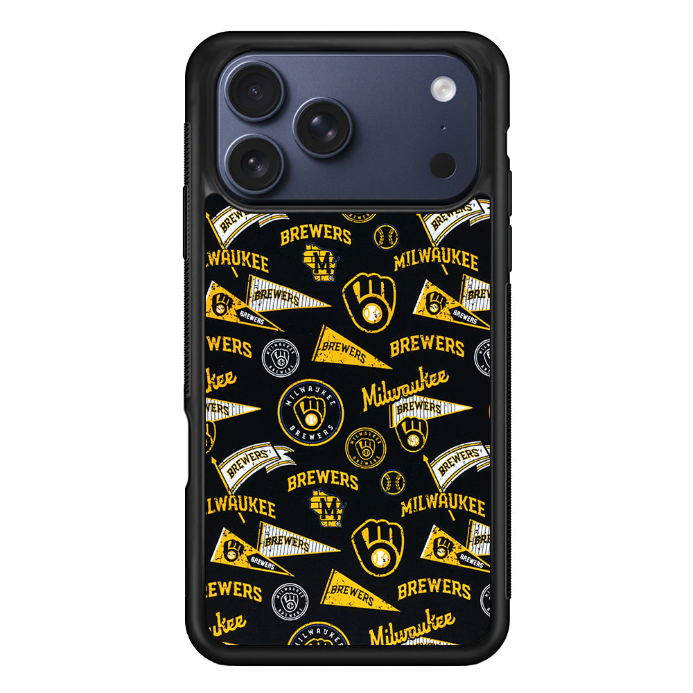 Milwaukee Brewers Vintage iPhone 17 Pro Max Case | Slim Protective Cover for iPhone 17 Pro Max