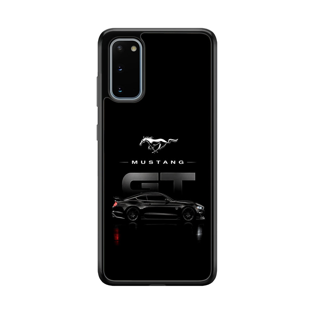 Ford Mustang GT Midnight Samsung Galaxy S20 Case | Slim Rubber Case for Samsung Galaxy S20