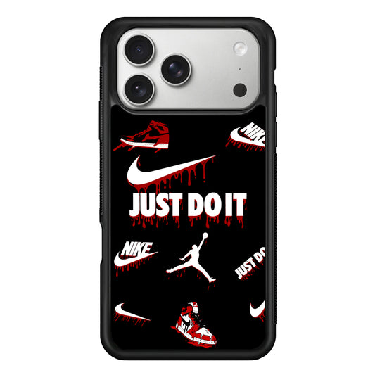 Nike X Air Jordan Black iPhone 17 Pro Case | Slim Protective Case for iPhone 17 Pro