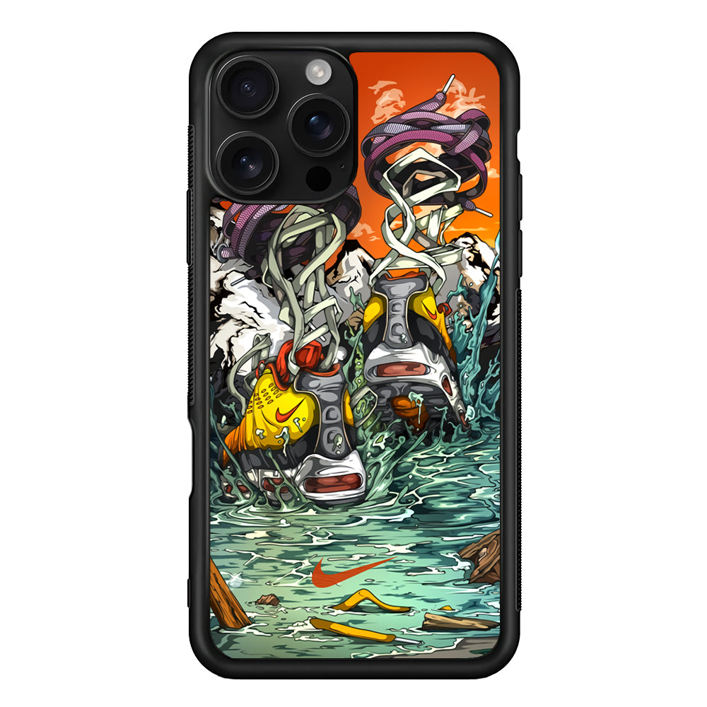 Nike Form of Art Noise iPhone 16 Pro Case - Stylish Protective Cover for iPhone 16 Pro
