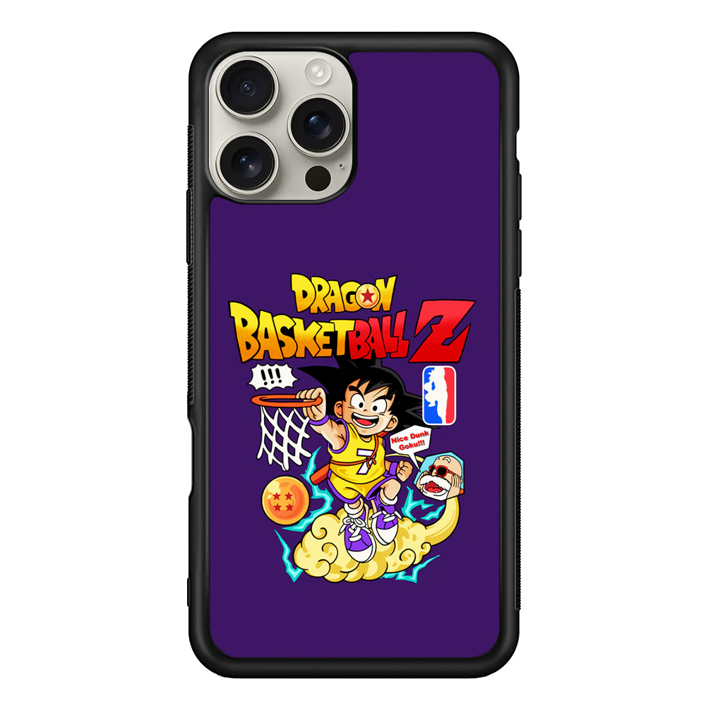 Dragon Ball Goku NBA iPhone 16 Pro Max Case | Stylish Protective Case for iPhone 16 Pro Max