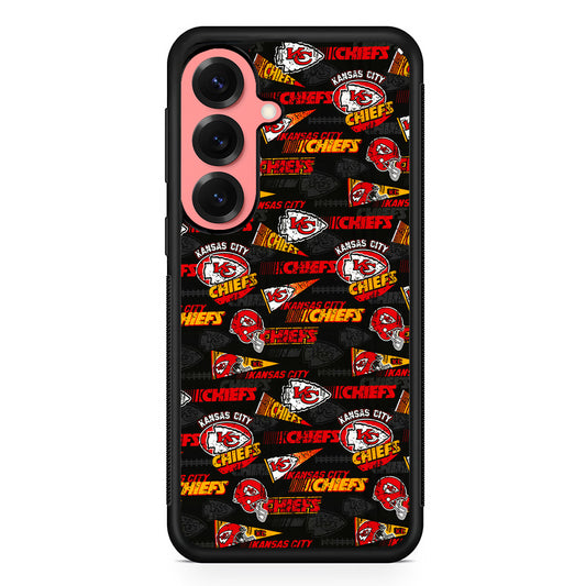 Kansas City Chiefs Patterns Samsung Galaxy S25 Case | Protective Case for Samsung Galaxy S25