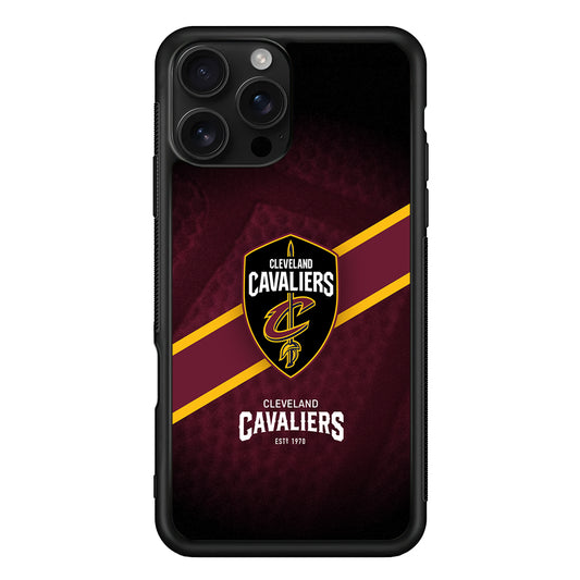 Cleveland Cavaliers Logo iPhone 16 Pro Case | Durable Protective Case for iPhone 16 Pro