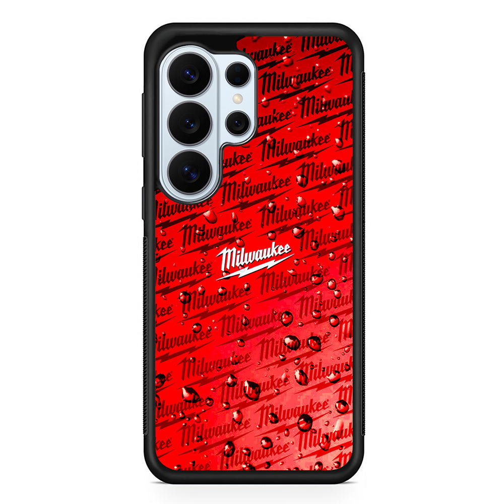 Milwaukee Tool Water Droplet Samsung Galaxy S26 Ultra Case | Slim Rubber Case for Samsung Galaxy S26 Ultra