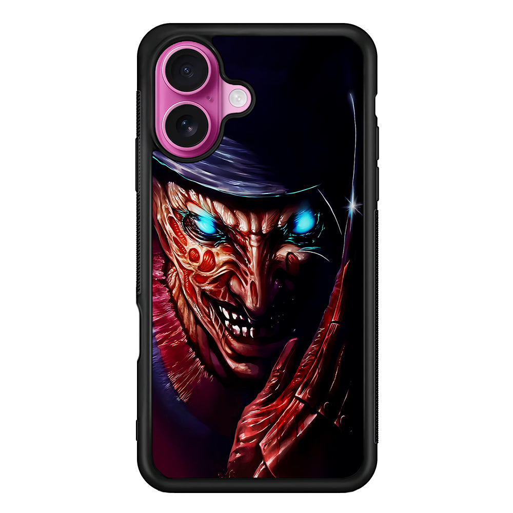 Freddy Krueger A Nightmare iPhone 17 Case | Slim Protective Rubber Phone Cover