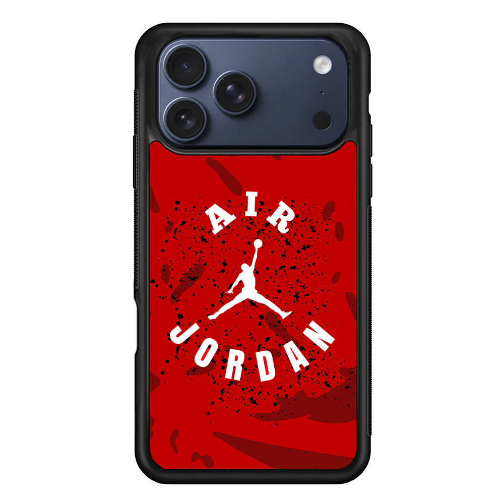 Air Jordan Waving Shapes iPhone 17 Pro Max Case | Durable Rubber Case for iPhone 17 Pro Max