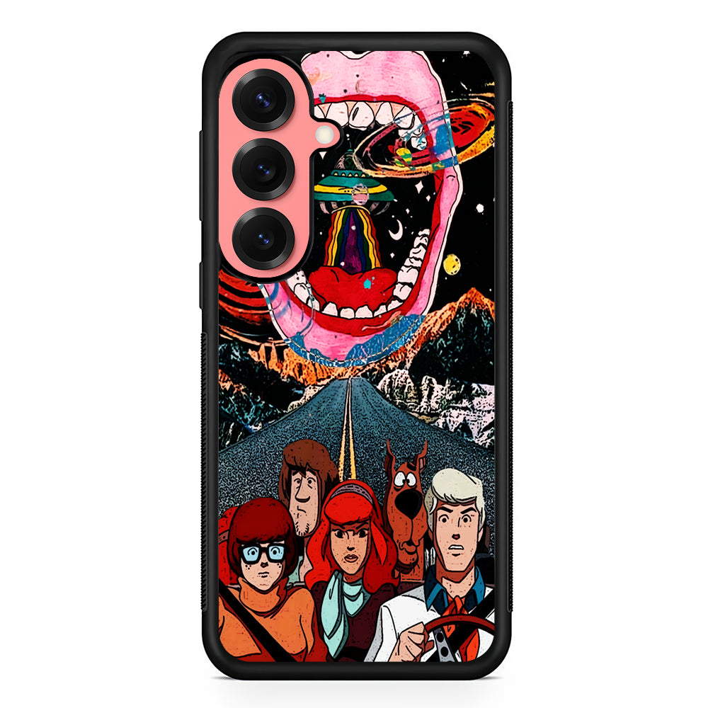 Scooby Doo Hippie Art Samsung Galaxy S25 Case | Protective Case for Samsung Galaxy S25