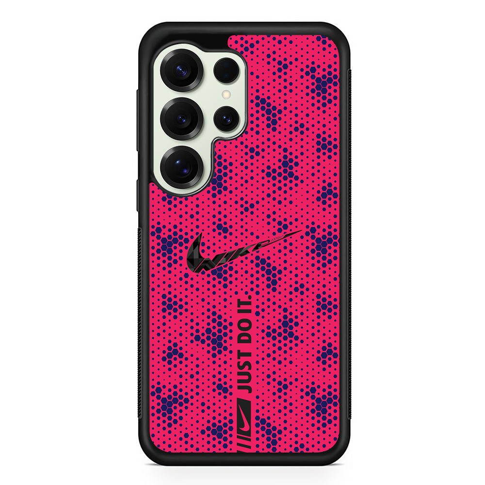 Nike Blue Honeycomb Samsung Galaxy S25 Ultra Case | Durable Rubber Case for Samsung Galaxy S25 Ultra