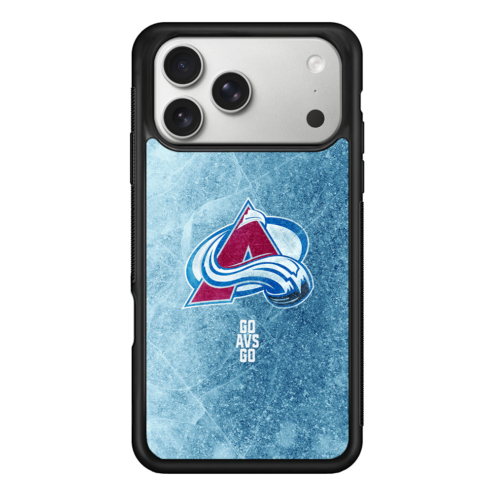 Colorado Avalanche Logo iPhone 17 Pro Case | Slim Rubber Case for iPhone 17 Pro