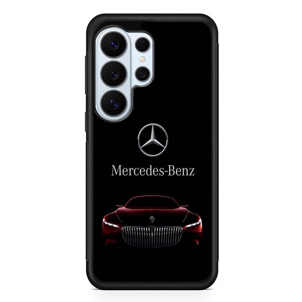 Mercedes-Benz Red Dark Aesthetic Samsung Galaxy S26 Ultra Case | Slim Rubber Case for Samsung Galaxy S26 Ultra