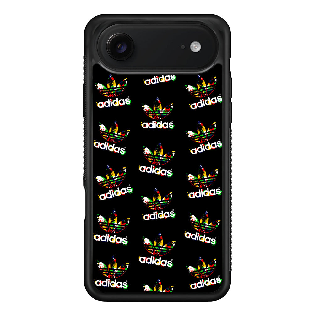 Adidas Logo Collection Pattern iPhone 17 Air Case | Protective Case for iPhone 17 Air